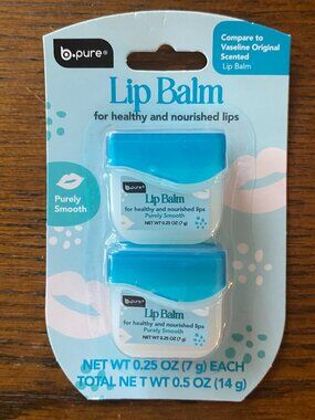 3/$10 b.pure PURELY SMOOTH Lip Balm Pack